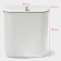 Garbage bucket touch shade, 9 l, white color