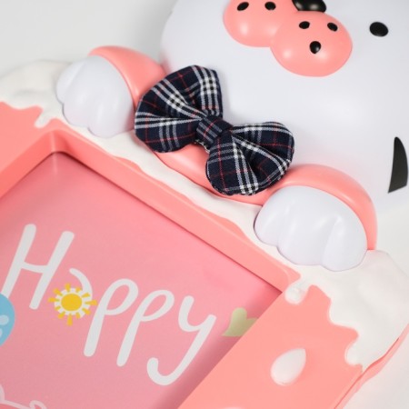 Photo frame plastic 16x11 cm "Tigerok in the cup" pink 29.5x8x19.5 cm-6