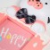 Photo frame plastic 16x11 cm "Tigerok in the cup" pink 29.5x8x19.5 cm