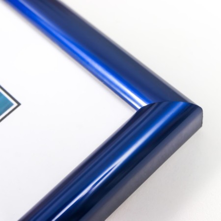 Photo frame Plastic "Rainbow" 15x21 cm, blue metallic-4