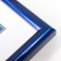 Photo frame Plastic "Rainbow" 15x21 cm, blue metallic