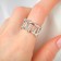 Ring "fence" rectangles, silver color, dimensionless