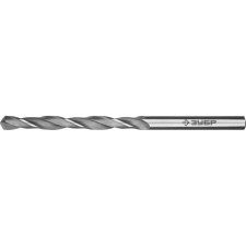 Zubrov metal drill, steel P6M5, cylindrical shank, 5.4 x 93 mm, class in