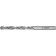 Zubrov metal drill, steel P6M5, cylindrical shank, 5.4 x 93 mm, class in