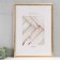 Photo frame Plastic "Mira" 50x70 cm, 647211 Gold (plastic screen)