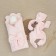 Kinderlitto “Muslin” discharge kit, 4 items, height 50-56 cm, pink color