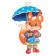 Poster "Autumn Squirrel" Umbrella, 49 x 39 cm