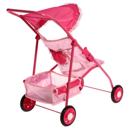 Puppet stroller No. 5, pink/lilac color-2