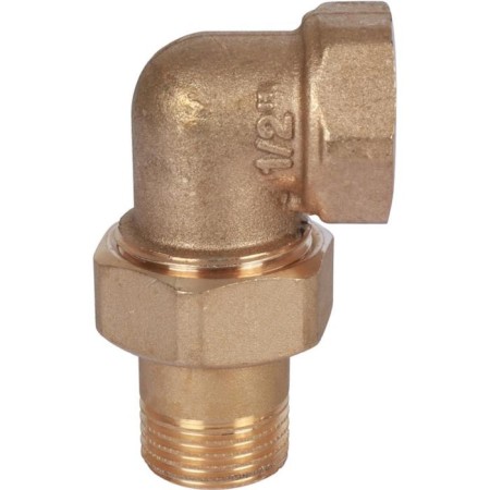 Detacible connection Stout SFT-0056-000012, corner, American, O-RING Ring, 1/2 "-2