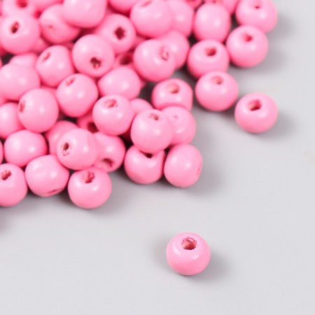 Beads for creativity tree "Festive pink" D-0.8 cm, set of 20 g
