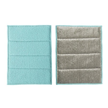 Napkin-scrub double-sided, for the kitchen, 17x20 cm, from microfiber-3