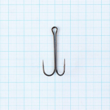 Double hooks KOI Double Hook, BN color, No. 4, 10 pcs.-1