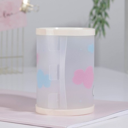 Organizer for the office, stand for handles and pencils “You will succeed” 11.1 x 8 cm-3