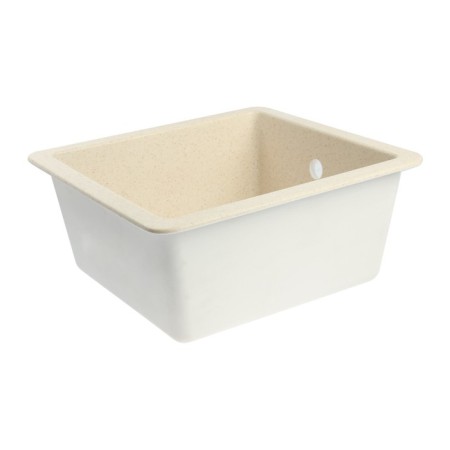 Curler for a kitchen made of Zein 27/Q2, 463 x 433 mm, rectangular, overflow, beige color-1