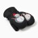 Baby mittens minku, black color, 18 cm