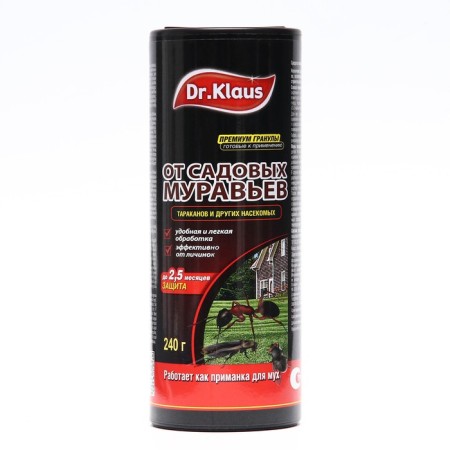 Granules "Dr.klaus" from ants, bank 240 g