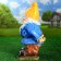 Garden figure "Dwarf handsome with a shovel" 40x21cm
