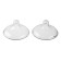 Silicone chest lining, set 2 pcs.