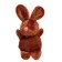 Soft toy "Rabbit", on the suspension, the colors of mix