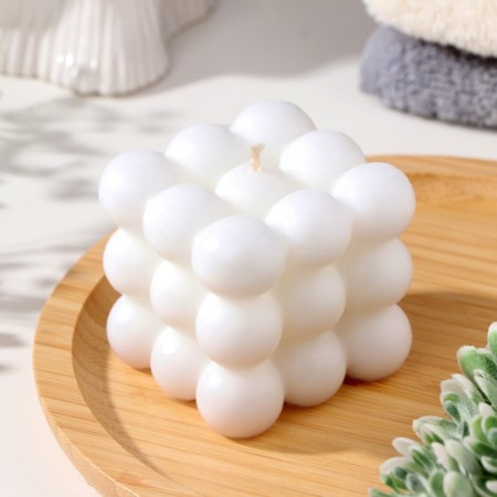 Figure candle "Babba", coconut aroma, white