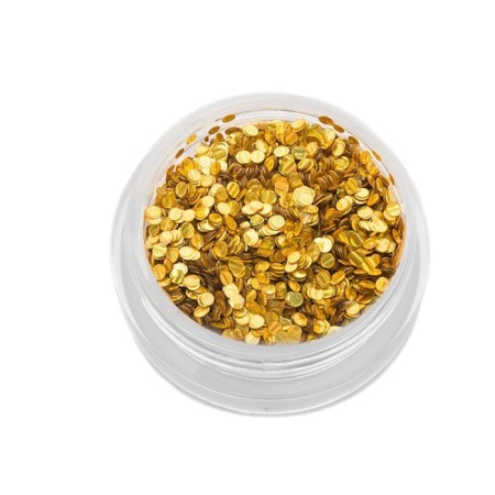 Seques for TNL decor "Cat Eye", No. 1, gold