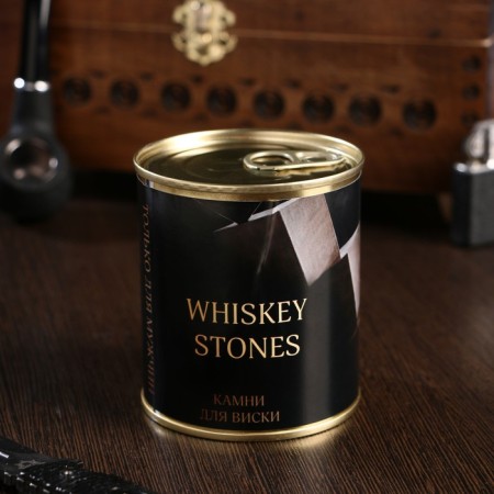 A set of stones for whiskey "Whiskey Stones", in a tin can, 9 pcs.-3