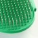 Combuster-arrangement with metal teeth, 13 x 8.5 cm, green