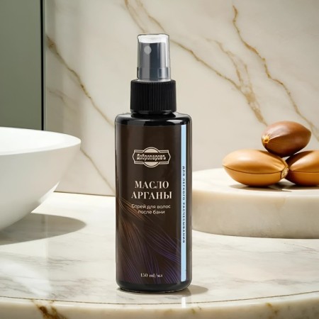 Hair spray after the Bani "Argan oil" against split tips of 150 ml with a dispenser