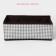Organizer for storing linen Villy, 12 cells, 27 × 20 × 10 cm, white-brown