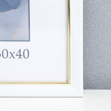 Photo frame Plastic "Office 8" 30x40 cm, white-2