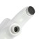 Accoona A6366G bathtub, with shower set, silumin, white color