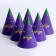 Paper cap “monsters”, in a set of 6 pcs.