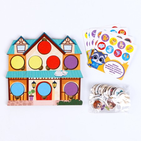 Puzzle "Hide and hide in the house"-1
