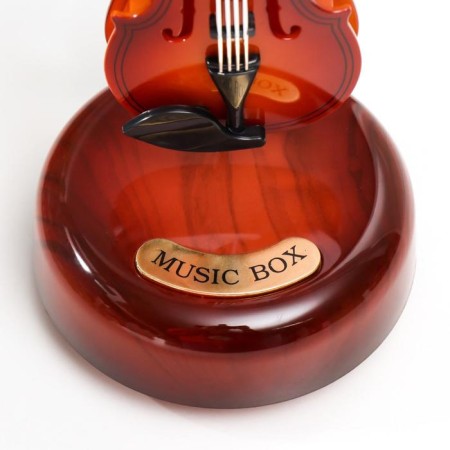 Souvenir plastic Mechanical "Violin" 21x9.5x9.5 cm-4