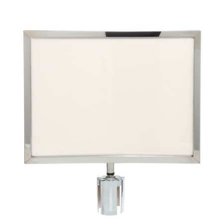 Information frame A3, 42 x 32 cm, d = 6.5 cm, horizontal, silver