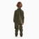 Overalls for a boy, khaki color, height 80-86 cm