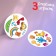 Board game of reaction and attention "Dubbl." In a gift box on magnets, 55 cards, 6+