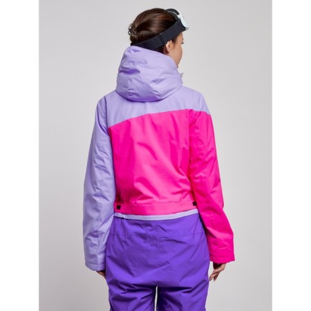 Combineson ski female winter, size 48, purple color-10