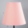 Lamp table Marcel 1x15W E14 18x18x42cm black/pink Risalux
