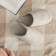 Male slippers, eco size 42-43, beige color