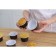 Baking shape Round shade “Chocolate with milk”, D = 6.5 cm, brown color