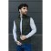 Male vest, size 46, khaki color