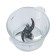 Galaxy Line Gl 2355 grinder, glass, 400 watts, 1.5 l, silver-black