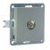 Television socket "W59" Sche RTS-151-4-86, single, hidden, terminal, champagne color