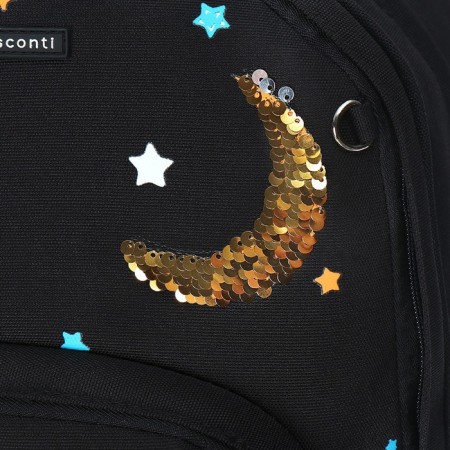 School backpack Bruno VisConti "Magic Fox", 40 x 30 x 19 cm, ergonomic back, pencil case as a gift-12