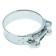 The clamp zein English, diameter 64-67 mm, width 22 mm, galvanized