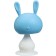 A set of silicone teeters "My Bunny", with a rattle, 3 pcs, in the case, Kroshka I