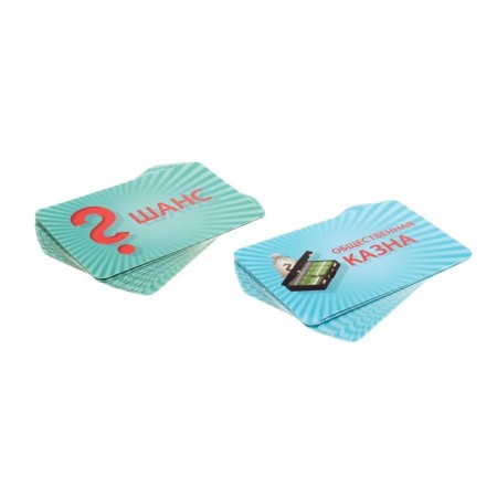 Board Economic Game "Money Polys", 60 cards, 8+-8