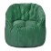 Chelsea chair, size 85x85 cm, velor fabric, green color