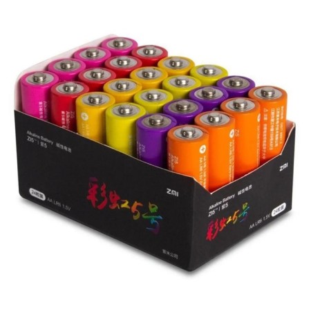 Battery Alkalin Xiaomi Zmi Rainbow Zi5, AA, LR6-24Box, 1.5 V, 24 pcs.